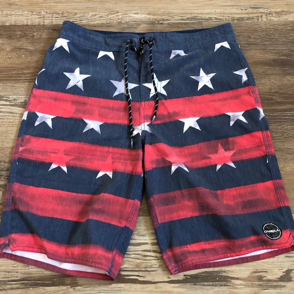O’Neill Stars and Stripes swim trunks